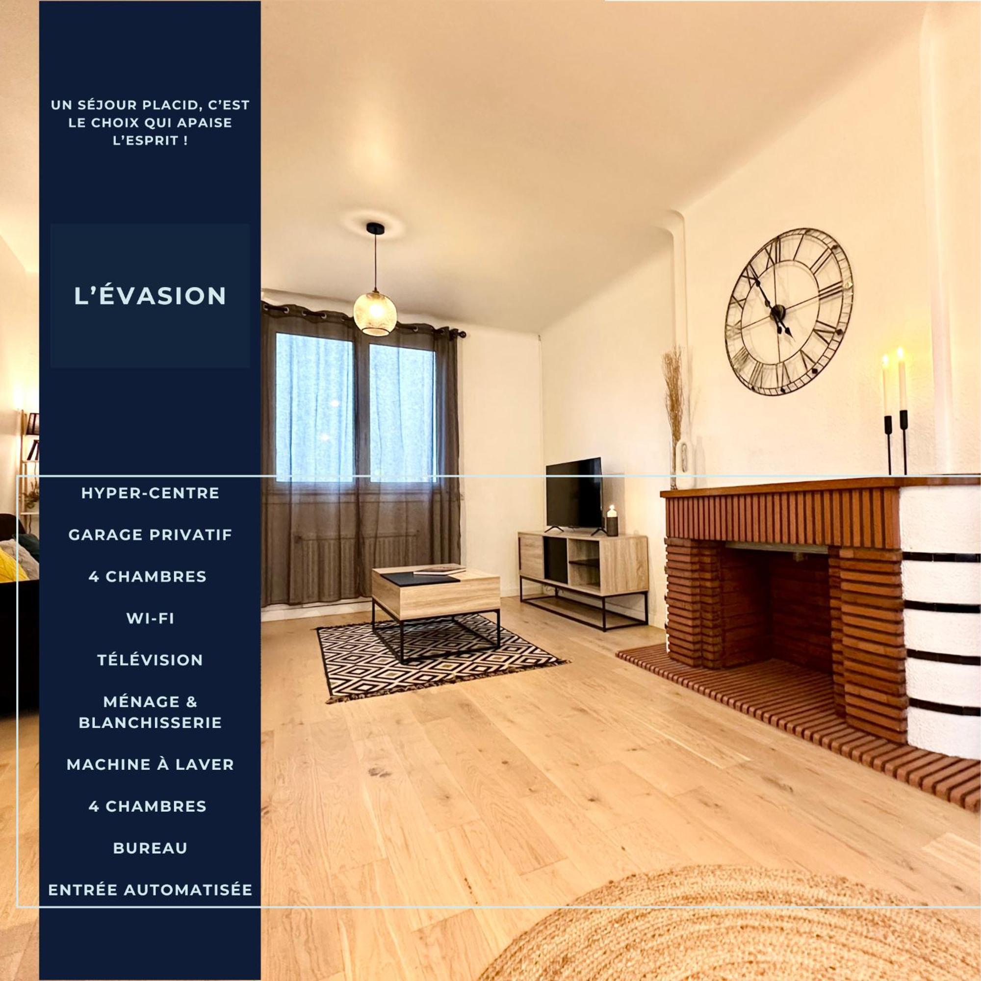L'Evasion - Centre-Ville & Garage Prive Мон-де-Марсан Экстерьер фото